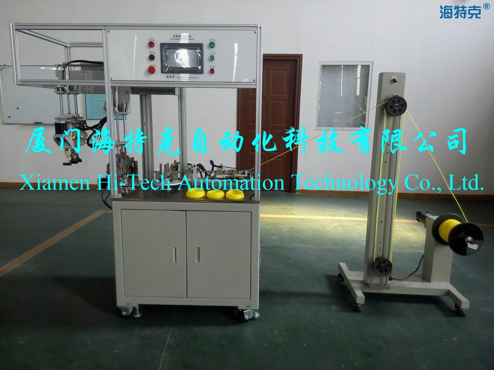 Auto Coiling & Enlacing Machine（自動繞線扎線機）